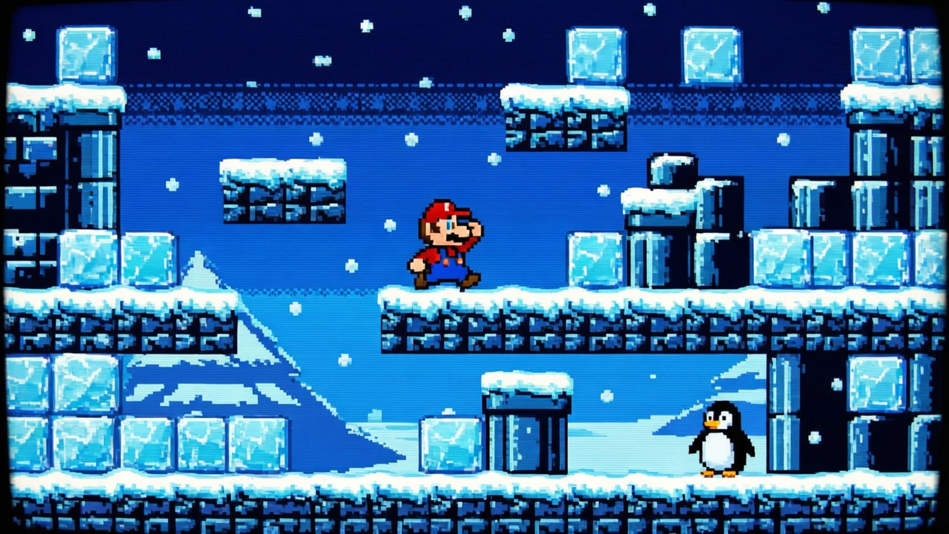 Winter Ice World by Wallpapers.art Studio