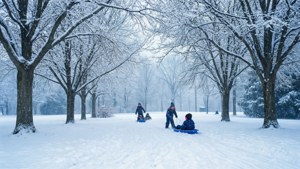 Winter in Chinguacousy Park