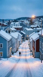 Winter in Haugesund
