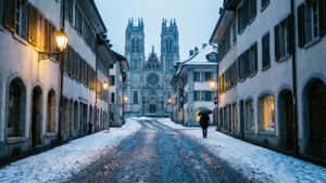 Winter in Lausanne