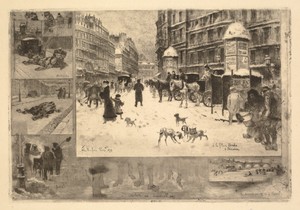 Winter in Paris (L’hiver à Paris or La neige à Paris)