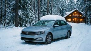 Winter Jetta Escape