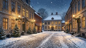 Winter Magic in the Square