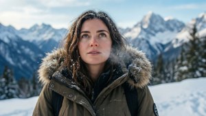 Winter Mountain Gaze