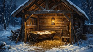 Winter Night Manger