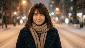 Winter Night Walk