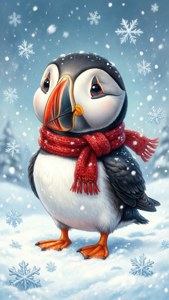 Winter Puffin