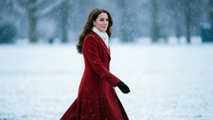 Winter Red Coat