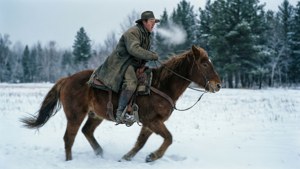 Winter Ride on Ranch