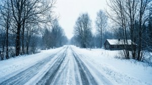 Winter Road to the Cabin