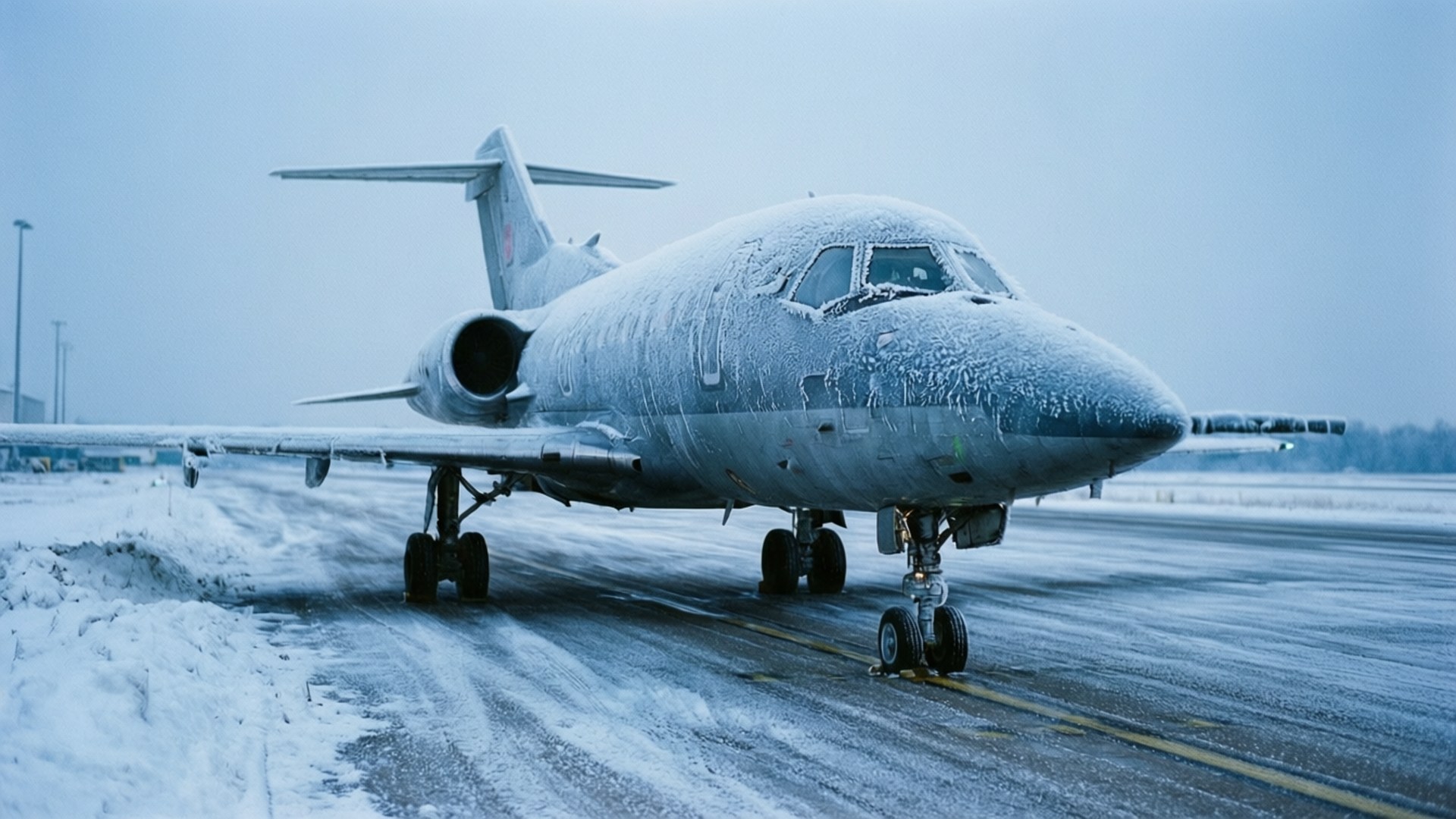 Winter Runway by Wallpapers.art Studio