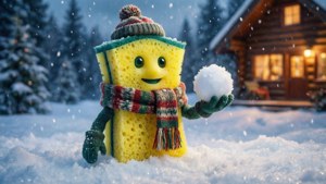 Winter Scrub Wonderland