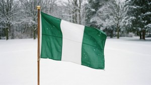 Winter Snow Flag