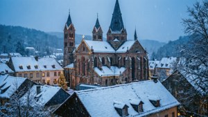 Winter Snowfall Evening
