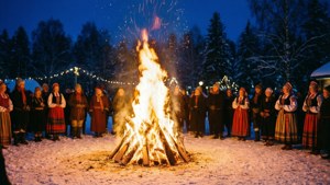 Winter Solstice Bonfire