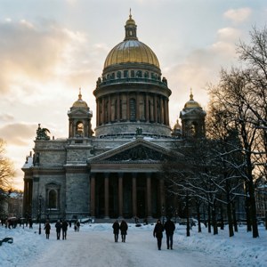 Winter St. Isaac's Cathedral
