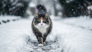 Winter Stroll Calico
