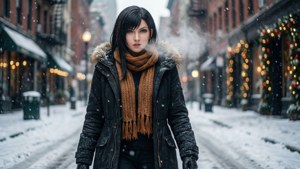 Winter Stroll Tifa