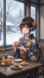 Winter Thanksgiving Serenity