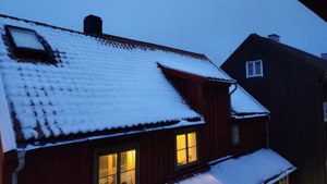 Winter Twilight in Stavanger