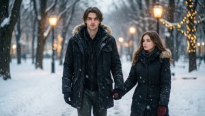 Winter Walk with Anya