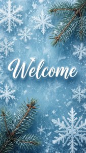 Winter Welcome Banner