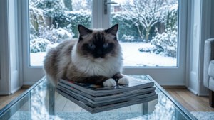 Winter Window View