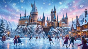 Winter Wonderland at Hogwarts