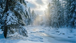 Winter Wonderland in Vernon Forest