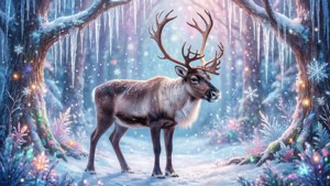 Winter Wonderland Reindeer