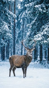 Winter Wonderland Stag