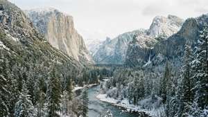 Winter Yosemite Valley