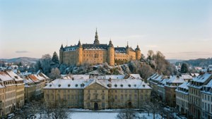Winterthur Snowy Skyline