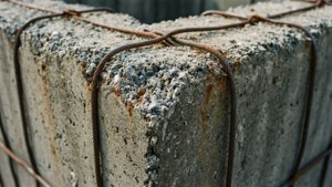 Wire Mesh in Concrete