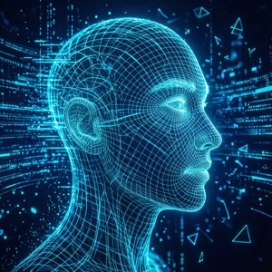 Wireframe Face Stream