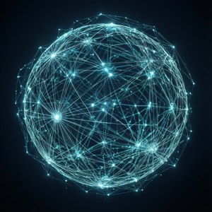 Wireframe Sphere 3D