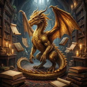 Wise Dragon Library