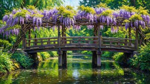 Wisteria Bridge