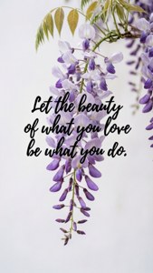 Wisteria Quote