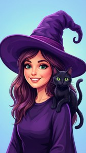 Witch and Her Familiar
