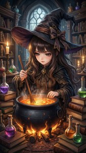 Witch's Library Brew