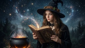 Witch Under Stars