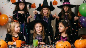 Witches at Halloween Party
