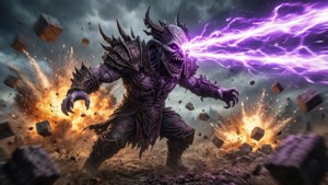 Wither Storm Attacking