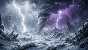 Wither Storm in Snow