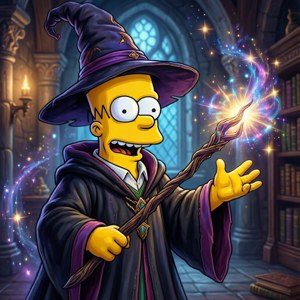 Wizard Bart Simpson