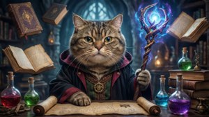 Wizard Boss Cat