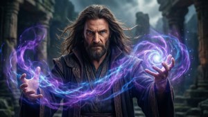 Wizard Casting Spell
