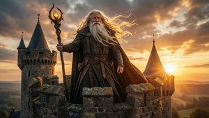 Wizard King at Dusk