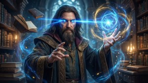 Wizard Laser Spell